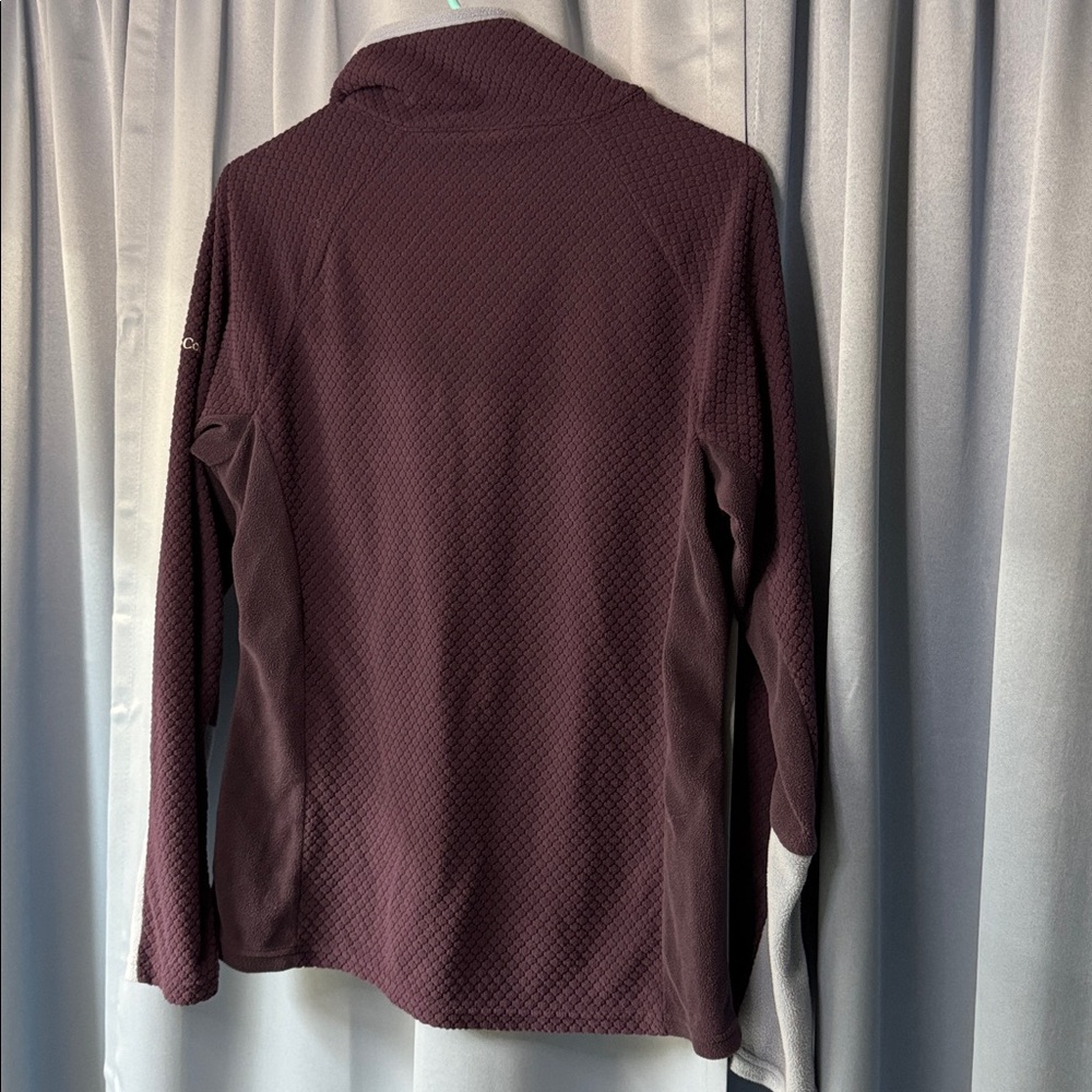 Columbia Blue and Purple Fleece Pullover - Picture 5 of 5